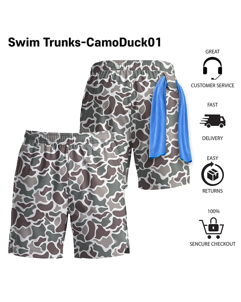 Shorts Camouflage Druck Strand