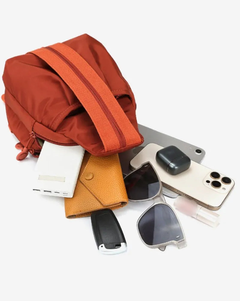 Tasche Mehrere Taschen Konvertierbar Rucksack & Crossbody