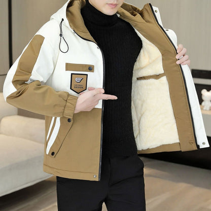 Insulated Jacket with Fleece Lining for Men - Sveva