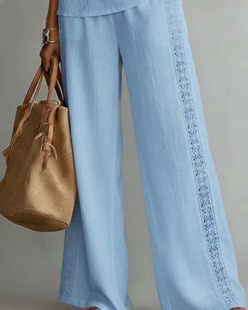 Zweiteiliger Set Hollow Out Halter