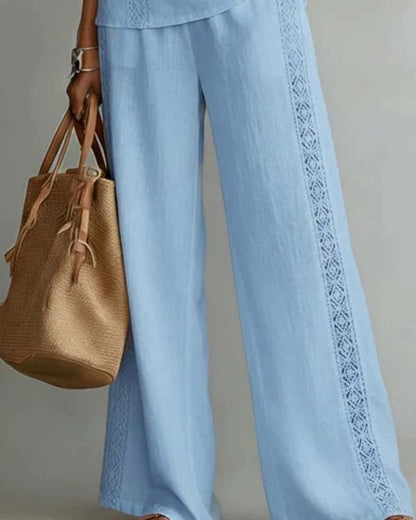 Zweiteiliger Set Hollow Out Halter