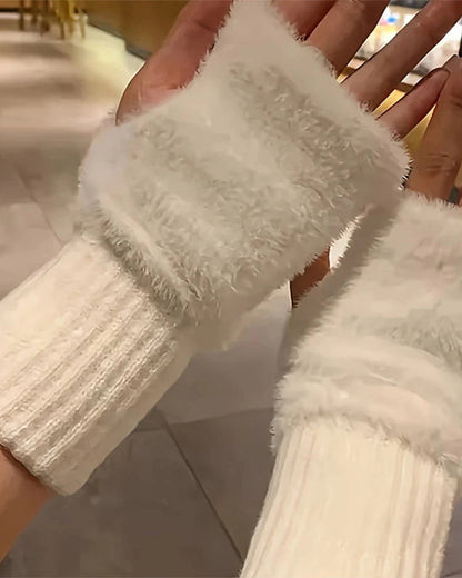 Handschuhe Unifarben Modisch Warm