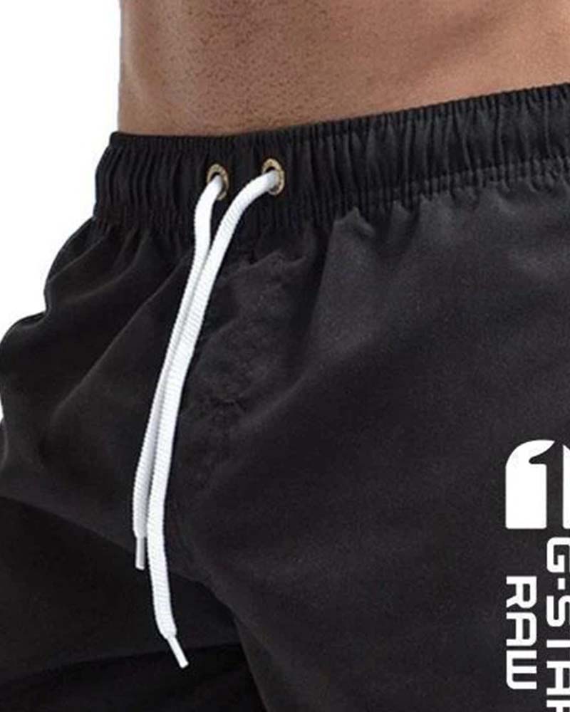 Shorts Elastische Taille Kordelzug Schnelltrocknend Sport