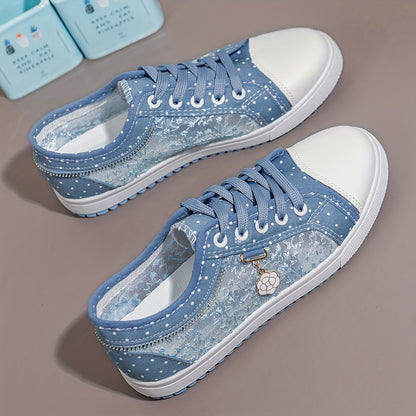 Blue glitter sneaker - Helena