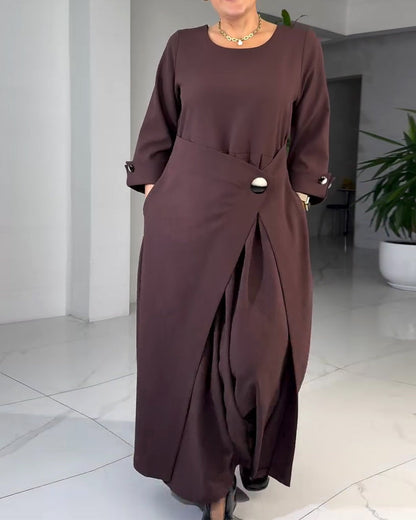 Kleid A-Linie modisches Design