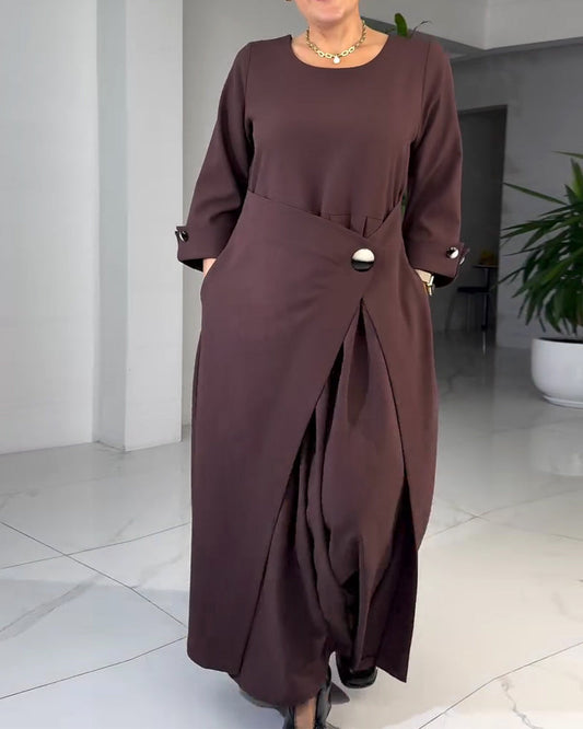 Kleid A-Linie modisches Design