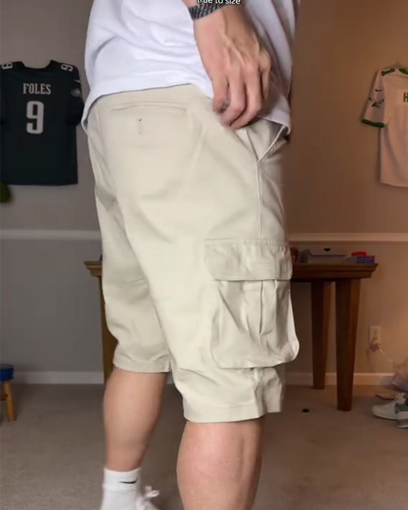 Shorts Herren Gürtel Cargo