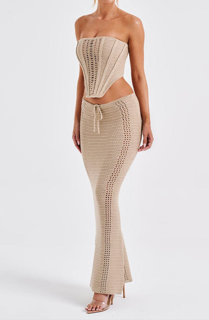 Giacinta Maxi Rock - Beige
