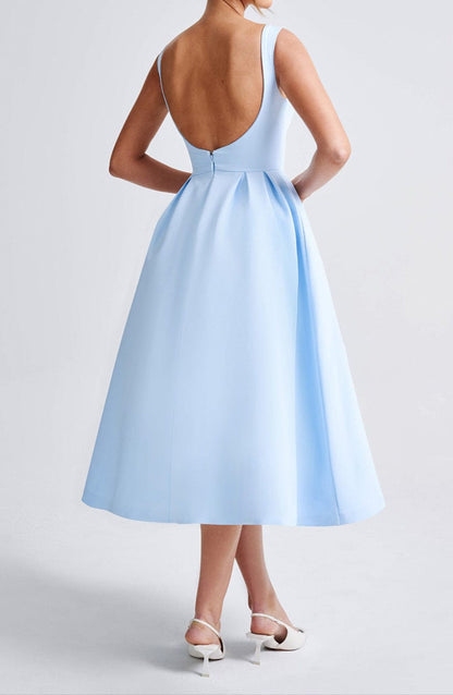 Marisa Midikleid - Blau