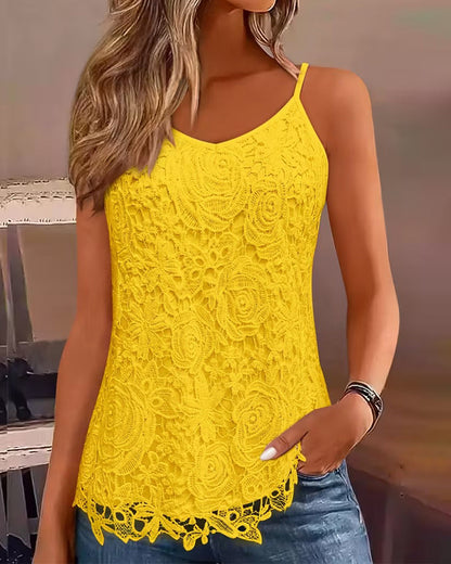 Cami Top Unterkleid Spitze