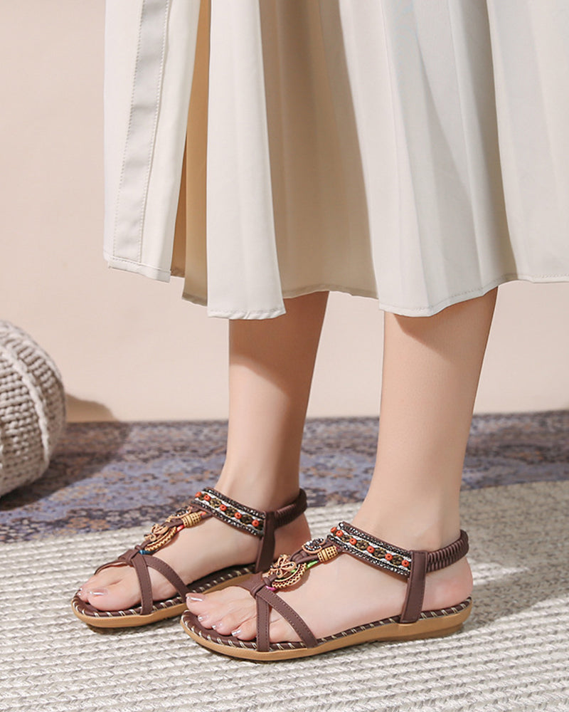 Sandalen Bohemian offene Zehen