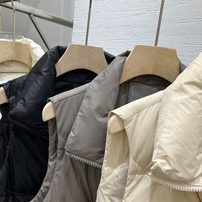 Sleeveless Puffer Vest Jacket for Women - Soraya