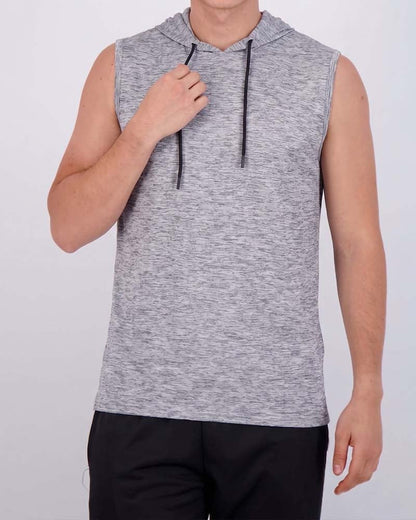 Tank Top Ärmellos Kapuze Sport