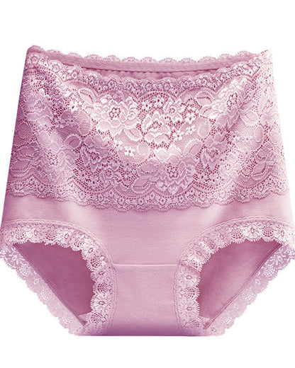 Slip Mit Spitze Und Bauchkontrolle Mit Hoher Taille