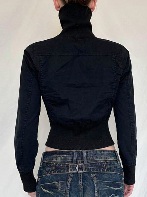 Waist Slimming Zipper Jacket/Taillenverschlankende Jacke mit Reißverschluss