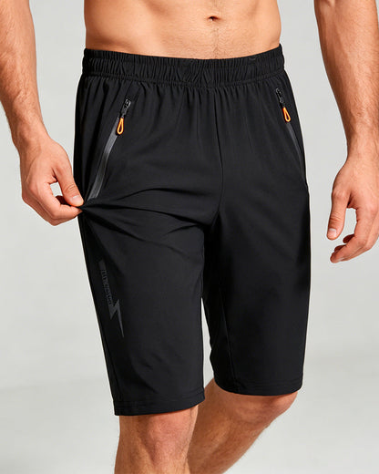 Shorts Herren Lässig Sport Einfarbig Fünf Punkte