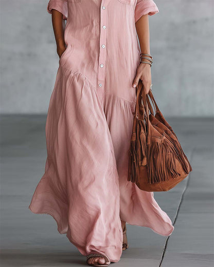 Kleid Stilvolles Langes Hemd