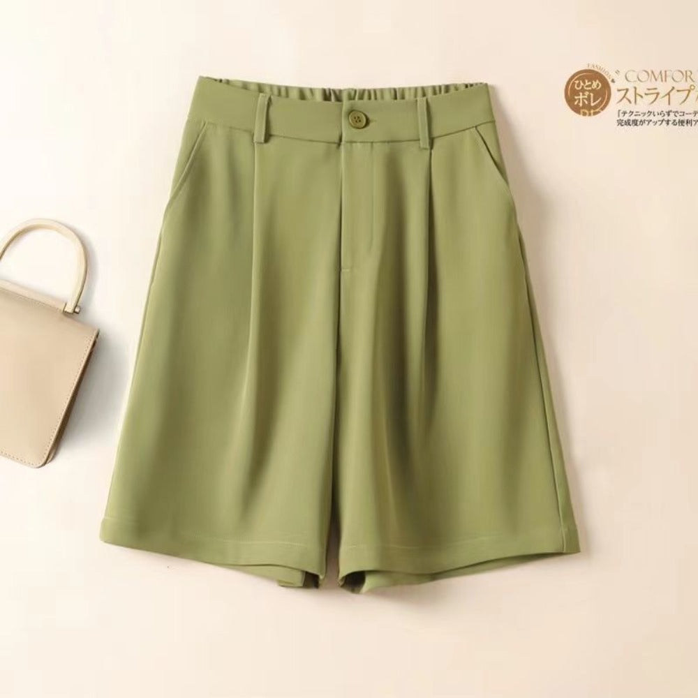 High Waist Bermuda Shorts for Women - Renata