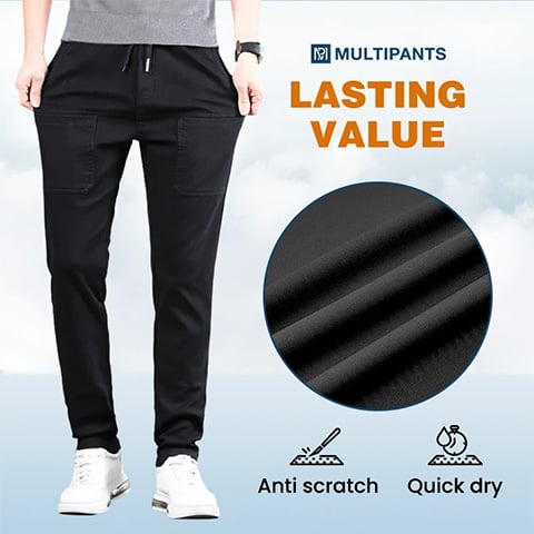 MultiPants – Hochflexible Cargo-Hose mit mehreren Taschen und langlebigem Material