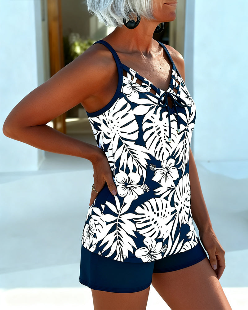 Bikini Botanischer Blumenprint