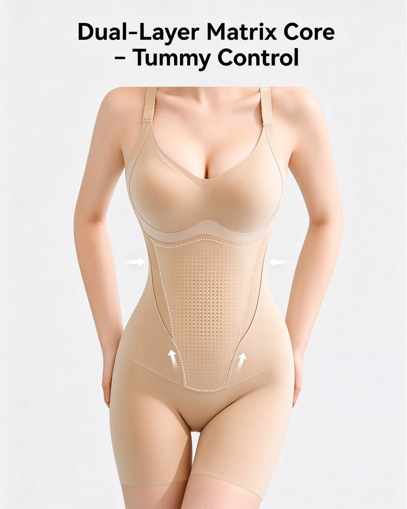 Kühlender Bauchkontroll Po-Lift Shapewear Bodysuit