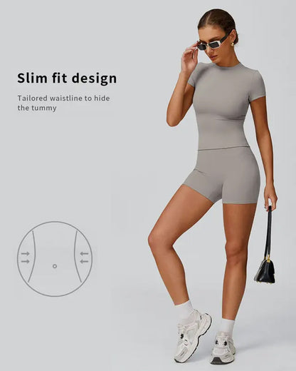 Set Kompression Kurzarm Yoga