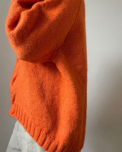 Pullover Rollkragen Raglan Ärmel