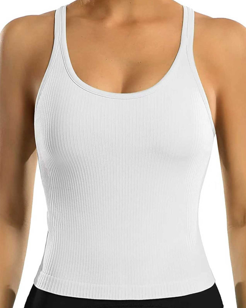Tanktop Mit Eingebautem Bh Und Racerback