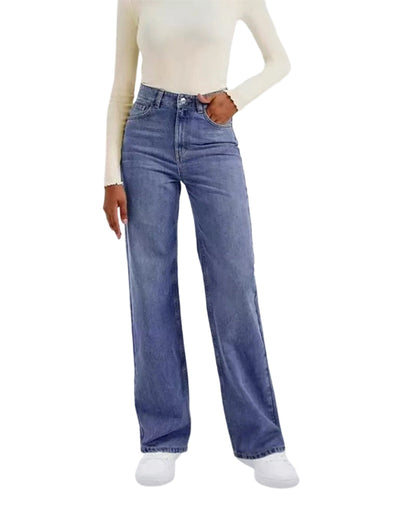 Jeans Locker Gerades Bein