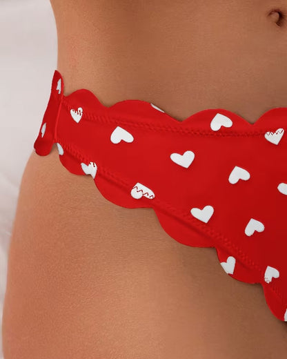 Bikini Einfach Herz Bh-Stil