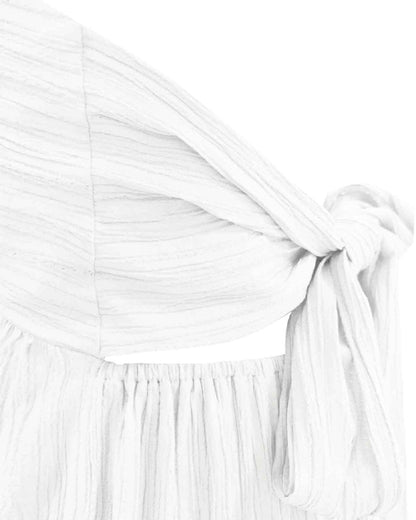 Kleid Mode Uni Halter