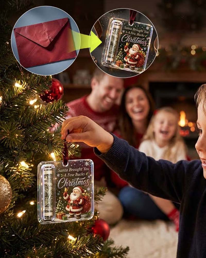 Weihnachten Bargeld Geschenk Ornament