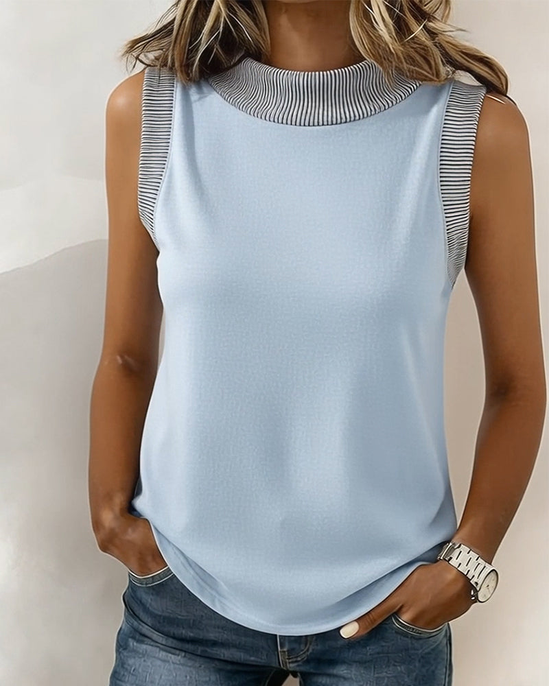 Tanktop A Colorblock gestreift