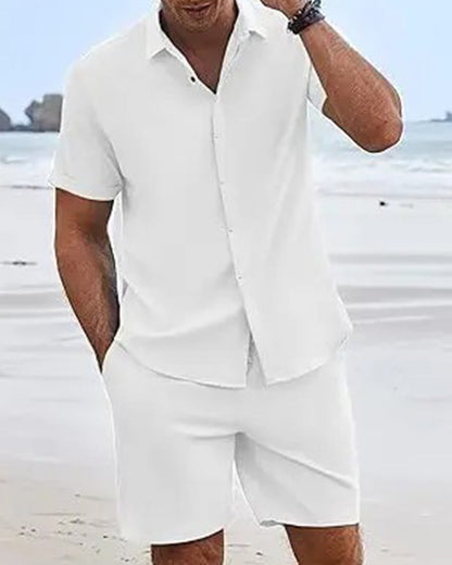 Hemdenset – Herren-Poloshirt Mit Kurzem Arm