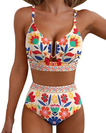 Bikinis Metall Schnalle Schachbrett