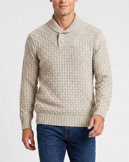 Pullover Herren Kariert Lässig