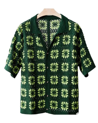 T-Shirt V-Ausschnitt Ausgeschnitten Druck Hemd