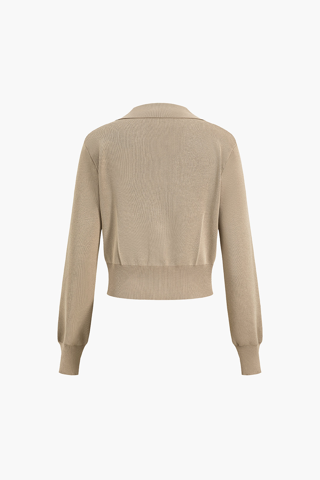 Einfarbiges Vintage Crop Top mit Knopfleiste und Maxirock Set