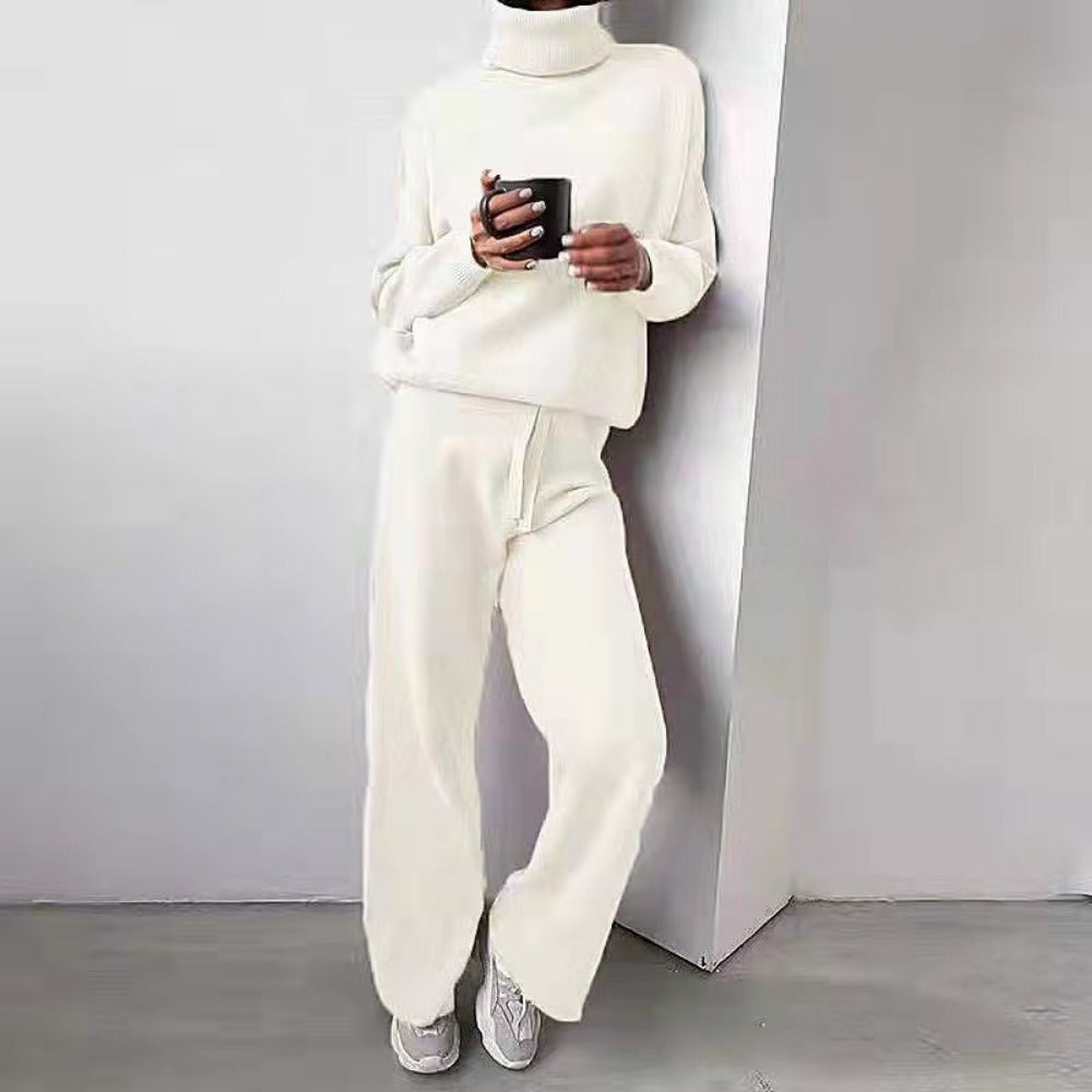 Knit Two Piece Sweater and Pants Set for Women - Ursula