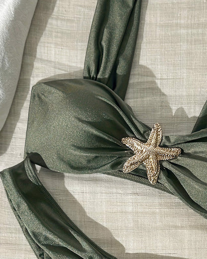 Bikini Seestern Verziert
