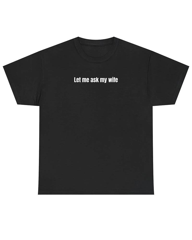 T-Shirt Herren Casual Buchstaben Druck Rundhalsig Kurzarm