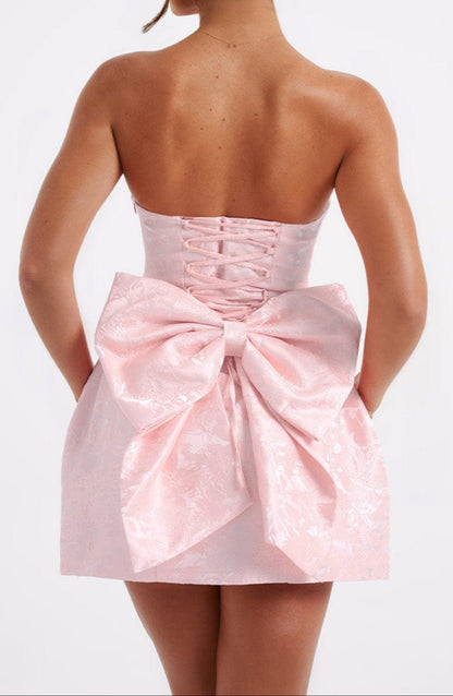 Hagne Minikleid – Blassrosa