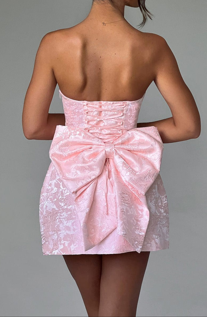 Hagne Minikleid – Blassrosa