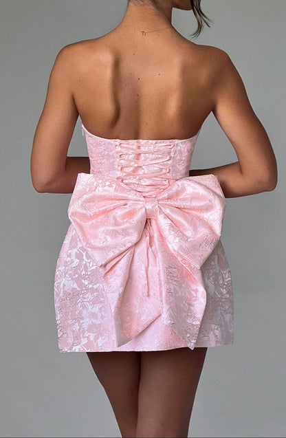 Hagne Minikleid – Blassrosa