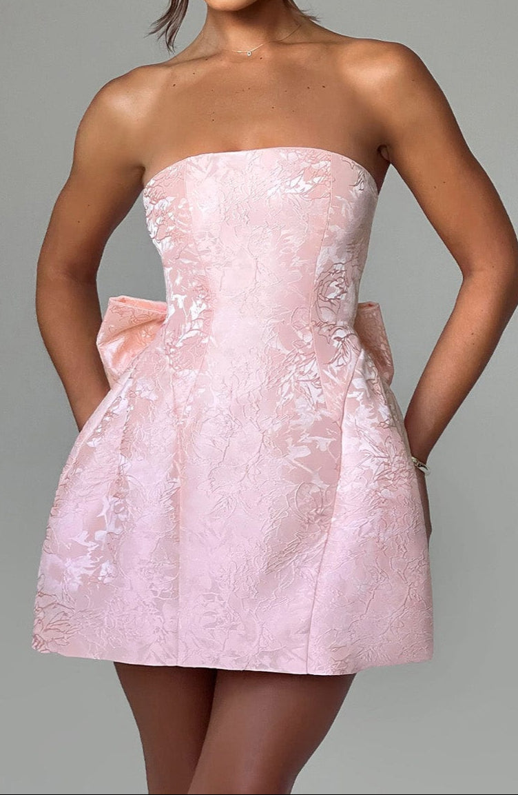 Hagne Minikleid – Blassrosa