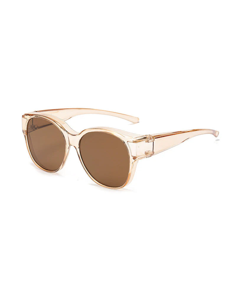 Polarized UV400 Protection Trendy Round Sunglasses