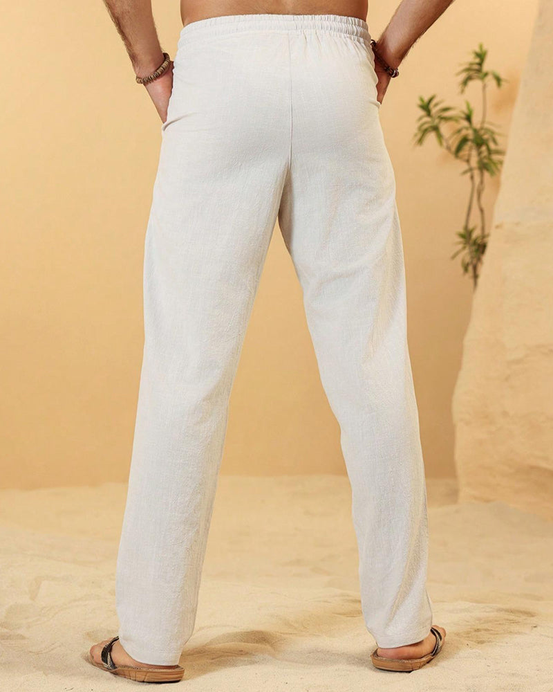 Hosen Gummibund Taille Kordel Verjüngt