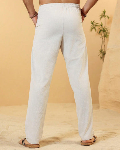 Hosen Gummibund Taille Kordel Verjüngt