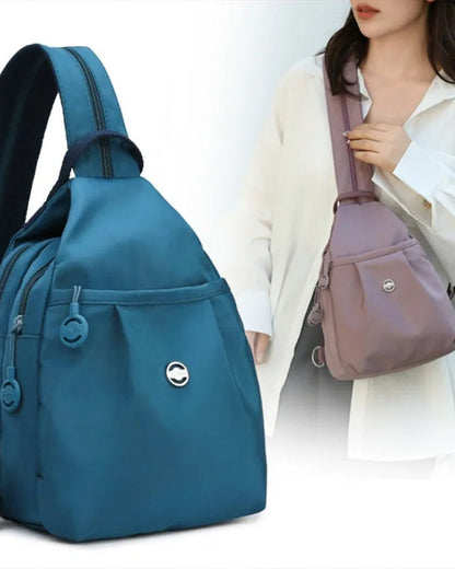 Tasche Mehrere Taschen Konvertierbar Rucksack & Crossbody