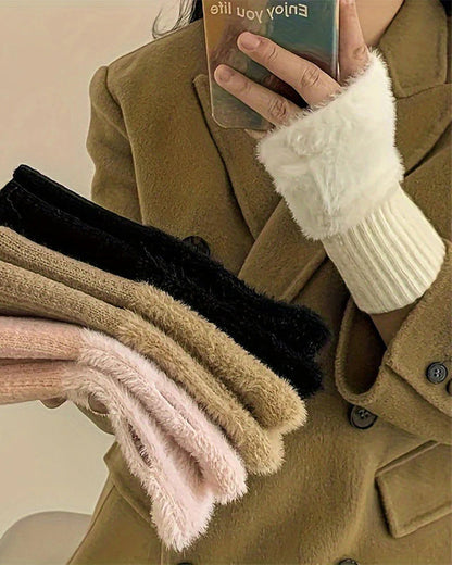 Handschuhe Unifarben Modisch Warm